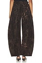 view 5 of 6 Jett Flock Jeans in Leppo Brown