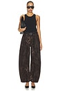 view 6 of 6 Jett Flock Jeans in Leppo Brown
