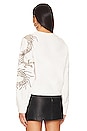 view 3 of 5 Dragon Separo Sweatshirt in White