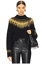 view 1 of 4 Clyde Funnel Neck in Black