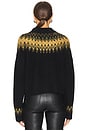 view 3 of 4 Clyde Funnel Neck in Black