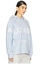 view 2 of 5 Talon Biggy Hoodie in Barely Blue