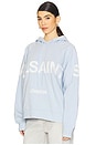 view 3 of 5 Talon Biggy Hoodie in Barely Blue