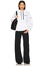 view 6 of 6 Amore Amphie Hoody in Optic White