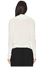 view 3 of 4 Wasson Pirate Cardigan in Chalk White