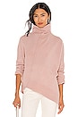 view 1 of 5 Lock Roll Neck Sweater in Rose Pink