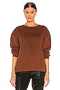 view 1 of 4 Veda Iona Sweatshirt in Cinnamon Brown