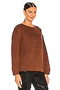 view 2 of 4 Veda Iona Sweatshirt in Cinnamon Brown