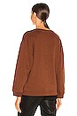 view 3 of 4 Veda Iona Sweatshirt in Cinnamon Brown