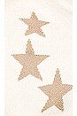 view 5 of 5 Star Sweater in Oatmeal & Gold