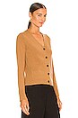 view 2 of 4 Miranda Cashmere Cardi in Camel Brown