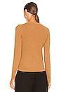 view 3 of 4 Miranda Cashmere Cardi in Camel Brown