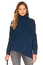 view 1 of 5 Lock Turtleneck in Aegean Blue