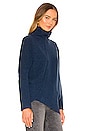 view 2 of 5 Lock Turtleneck in Aegean Blue