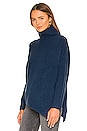 view 3 of 5 Lock Turtleneck in Aegean Blue