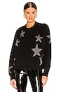 view 1 of 5 Star Sweater in Black & Silver