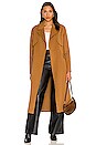 view 1 of 5 Bree Coat in Caramel Brown