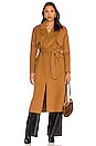 view 2 of 5 Bree Coat in Caramel Brown