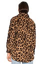 view 3 of 4 Sophie Leopard Jacket in Brown