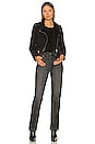 view 5 of 5 CHAQUETA MOTERA CORTA VAQUERA BALFERN in Washed Black