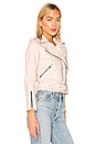 view 2 of 4 Balfern Biker Jacket in Powder Pink