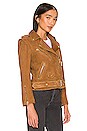 view 4 of 6 CHAQUETA MORGAN in Deep Tan Brown