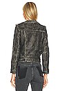 view 3 of 4 Balfern Studded Biker Jacket in Black