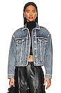 view 1 of 5 Bella Diamante Jacket in Indigo Blue