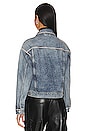 view 3 of 5 Bella Diamante Jacket in Indigo Blue