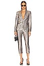 view 4 of 5 Leigh Sequin Blazer in Silver