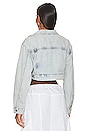 view 3 of 4 Cona Cropped Jacket in Light Indigo
