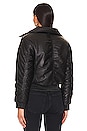 view 3 of 4 Sloane Padded Leather Jacket in Black