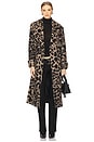 view 1 of 4 Mabel Coat in Leopard Brown