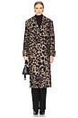 view 2 of 4 Mabel Coat in Leopard Brown