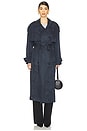 view 2 of 4 Linnie Trench in Blueberry Blue