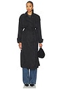 view 1 of 4 Linnie Trenchcoat in Black