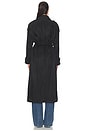 view 4 of 4 Linnie Trenchcoat in Black