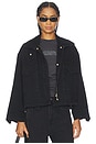view 1 of 5 Clay Zip Jacket in Washed Black