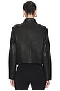 view 3 of 4 Rummy Leather Jacket in Black