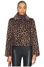 view 2 of 6 CHAQUETA SAYE in Leopard Brown