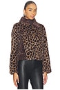 view 3 of 6 CHAQUETA SAYE in Leopard Brown