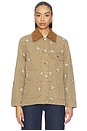 view 2 of 6 BLOUSON BEX DENIM in Vintage Sand Brown
