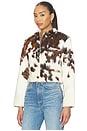 view 4 of 6 VESTE APTON DAPPLE in Cow Print