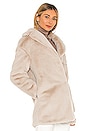 view 2 of 4 Amice Faux Fur Jacket in Alpaca White