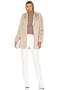 view 4 of 4 Amice Faux Fur Jacket in Alpaca White