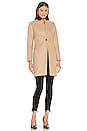 view 2 of 5 Leni Coat in Camel Brown