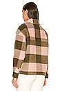 view 3 of 4 Luella Check Jacket in Khaki & Pink