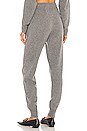 view 3 of 4 Olly Cashmere Jogger in Grey Marl