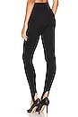 view 3 of 4 Liliana Stirrup Legging in Black