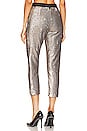 view 3 of 5 PANTALON LEIGH SEQUIN in Silver